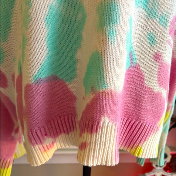Lisa Todd Tie Dye Sweater- just like new❤️ xl cotton blend🩷 - Picture 14 of 16